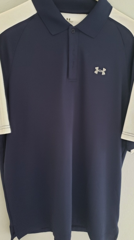 Under armour mens golf shirt